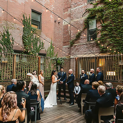 event photo of wedding ceremony